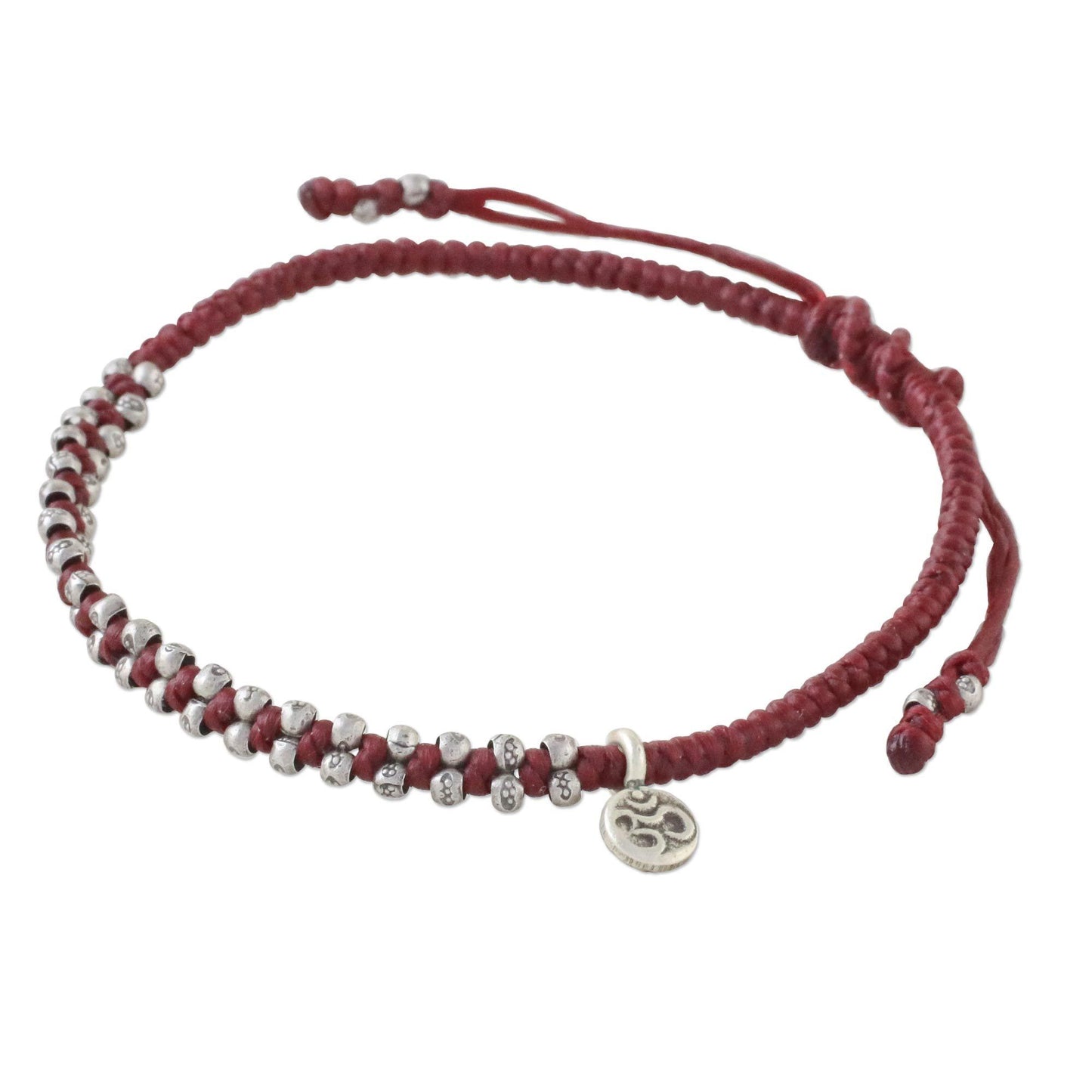 Bohemian Life in Crimson Bracelet