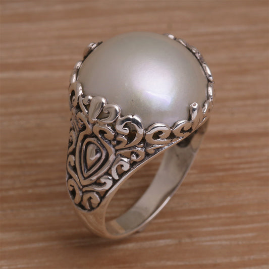 Palatial Dreams Pearl Cocktail Ring