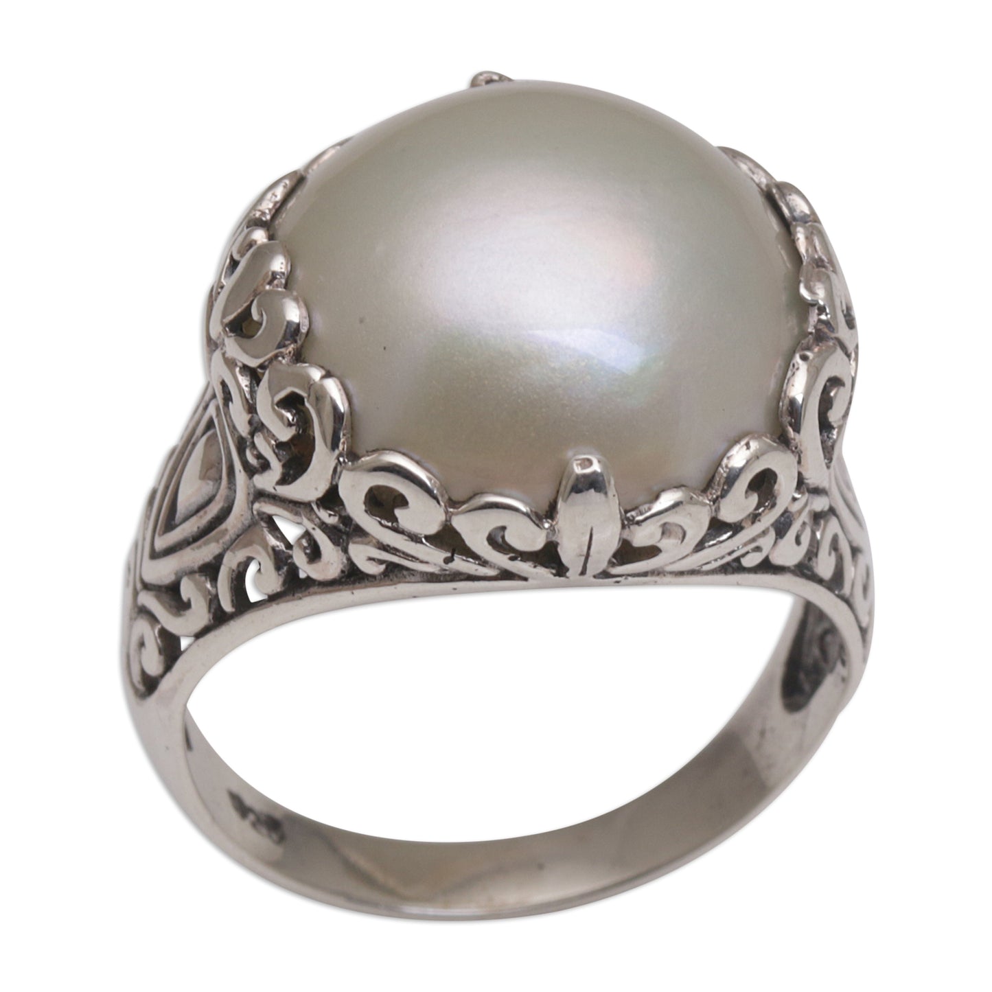 Palatial Dreams Pearl Cocktail Ring