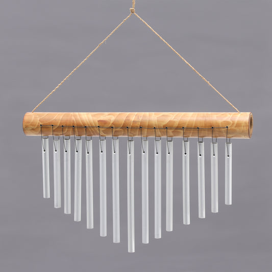 Natural Ring Handcrafted Bamboo Wind Chimes from Bali