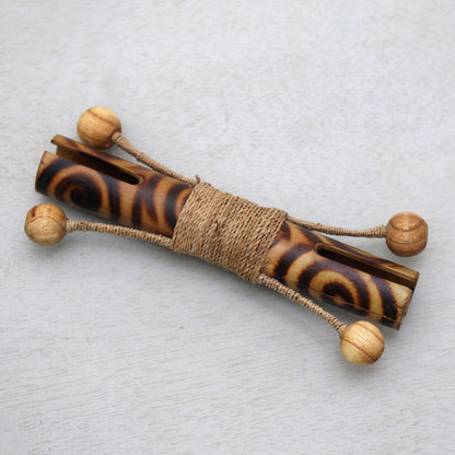 Homeward Melody Bamboo Percussion Instrument Handmade in Thailand