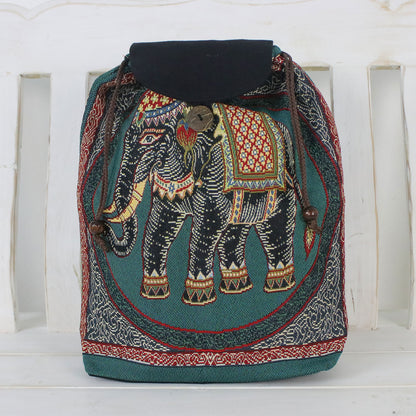 Northern Thai Forest Cotton Backpack