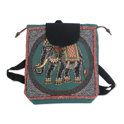 Northern Thai Forest Cotton Backpack