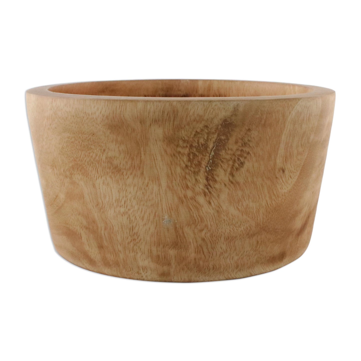 Casual Gathering Handmade Mango Wood Serving Bowl from Thailand