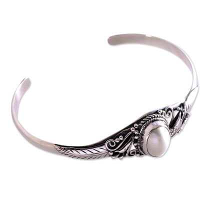 Moonlight Shade Silver Cuff Bracelet