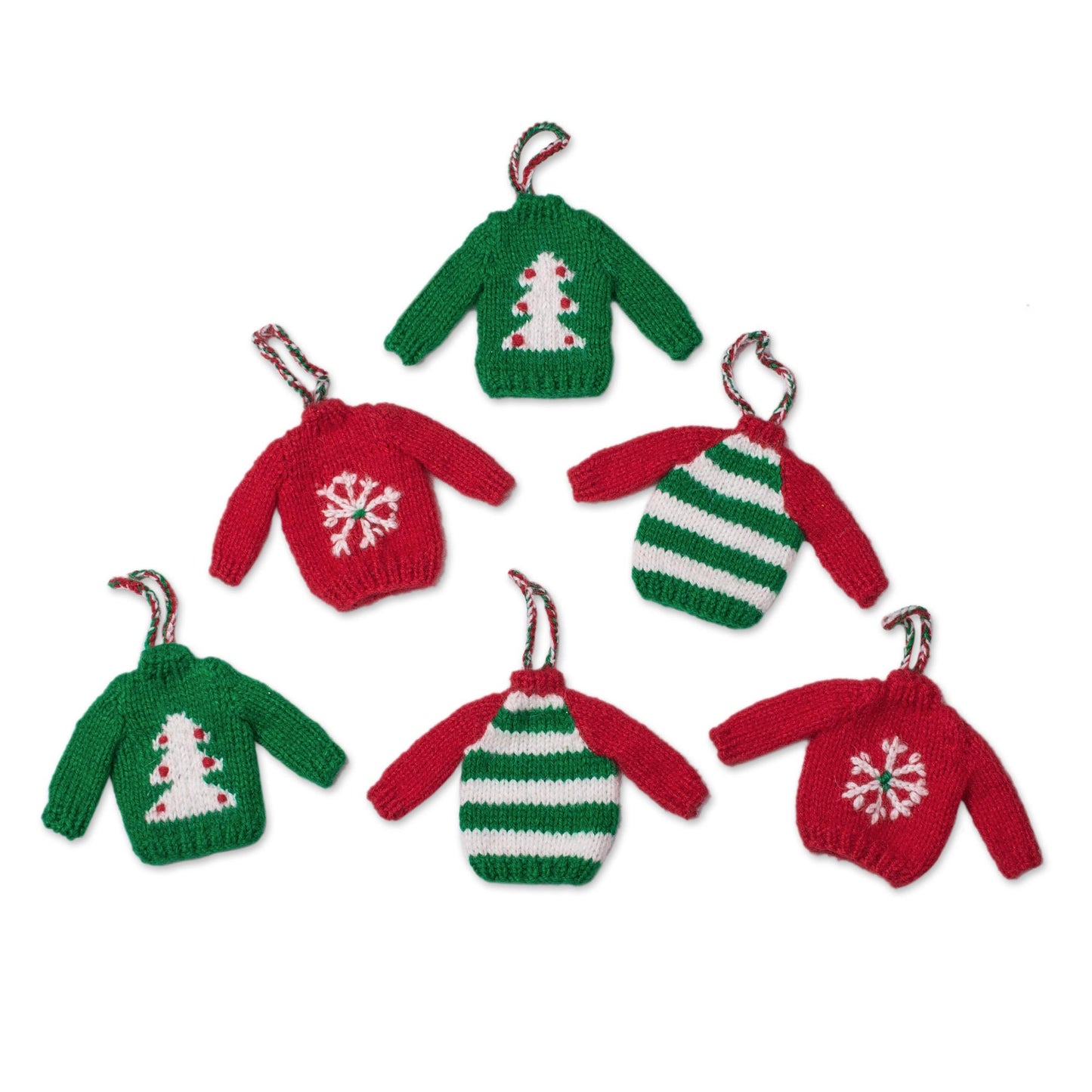 Christmas Comfort Mini Sweater Ornaments