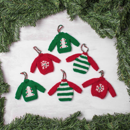 Christmas Comfort Mini Sweater Ornaments