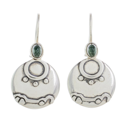 Destiny Nahual Nahual Jade Drop Earrings from Guatemala