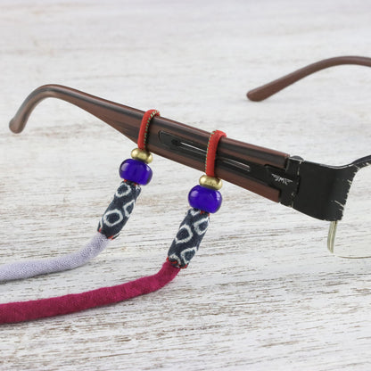 Focus in Colors Cotton Eyeglasses Cord