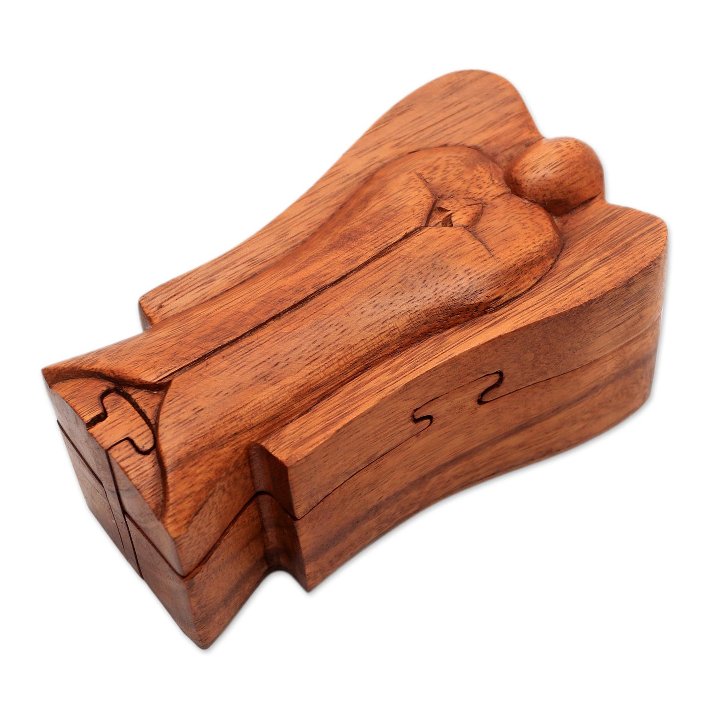 Angelic Protection Wood Puzzle Box