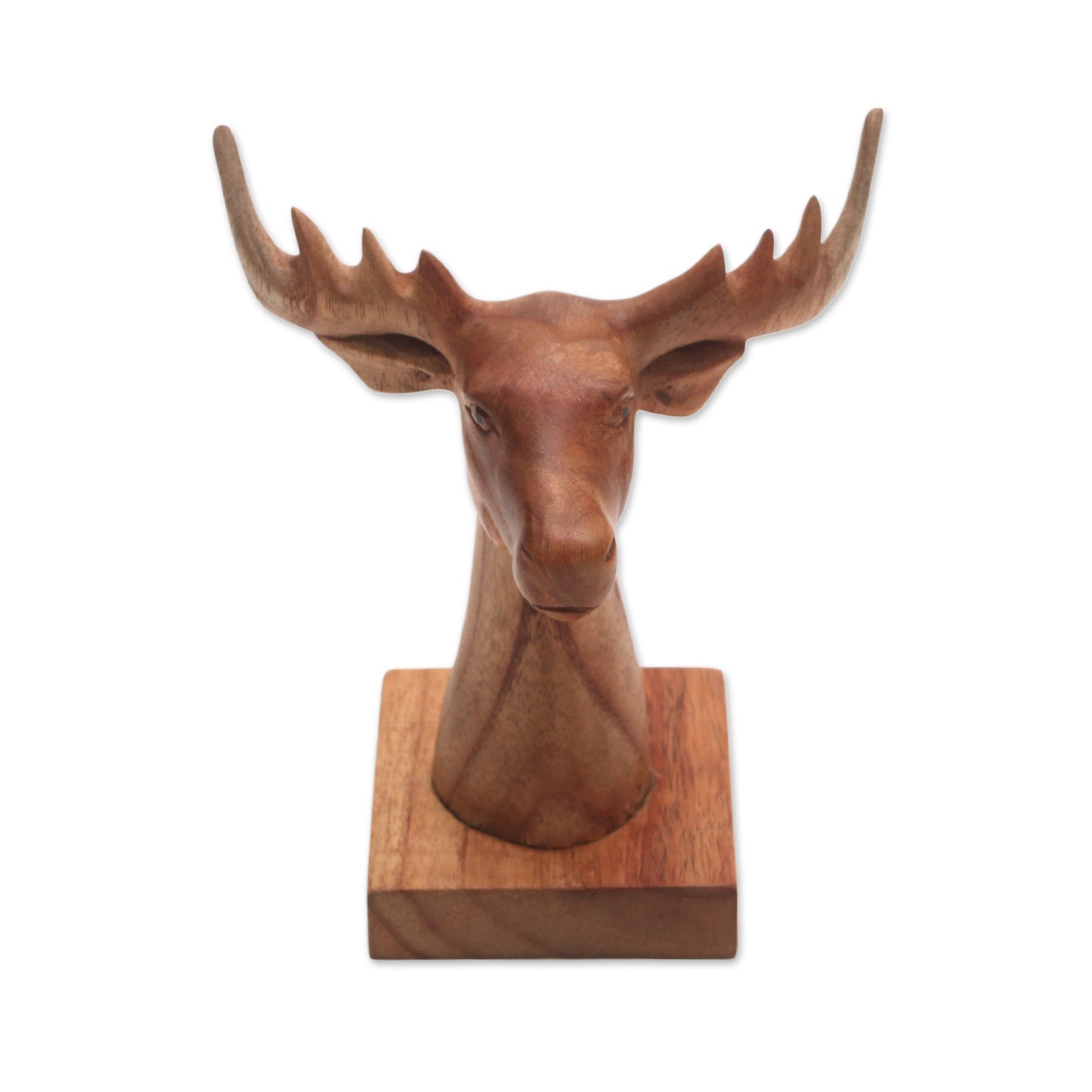 Studious Deer Jempinis Wood Deer Eyeglasses Holder from Bali