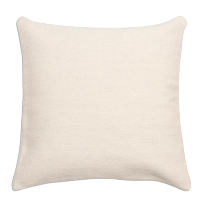 Symmetric Diamond Diamond Pattern Wool Cushion Cover from Peru