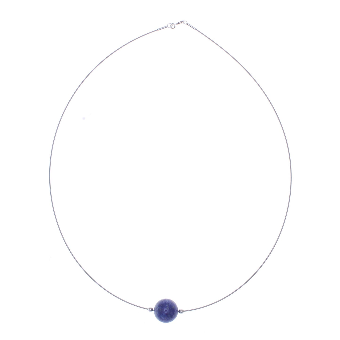 Modern Mood Lapis Lazuli Modern Pendant Necklace from Thailand