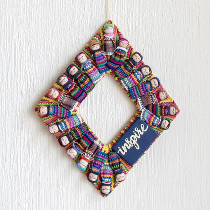 Inspire Handmade Maya Worry Doll Inspirational Wreath