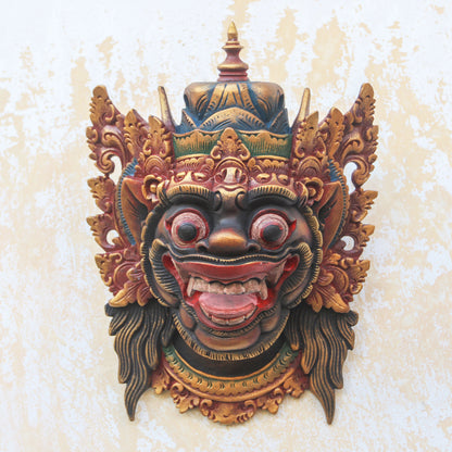 Kumbakarna Kumbakarna Wood Mask Handpainted from Bali