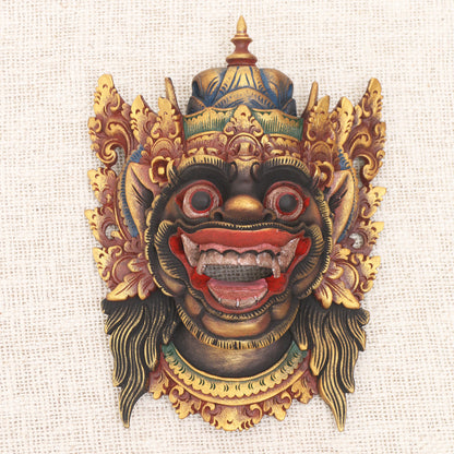 Kumbakarna Kumbakarna Wood Mask Handpainted from Bali