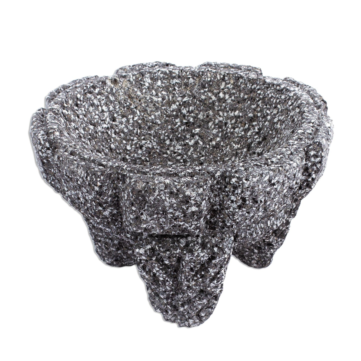 Ceremonial Tradition Handcrafted Ceremonial Style Molcajete Mortar