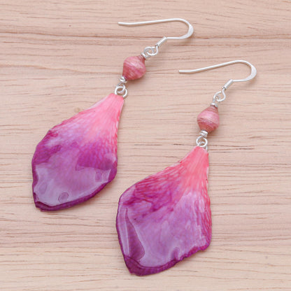 Forever Orchid in Fuchsia Fuchsia Orchid Petal Earrings