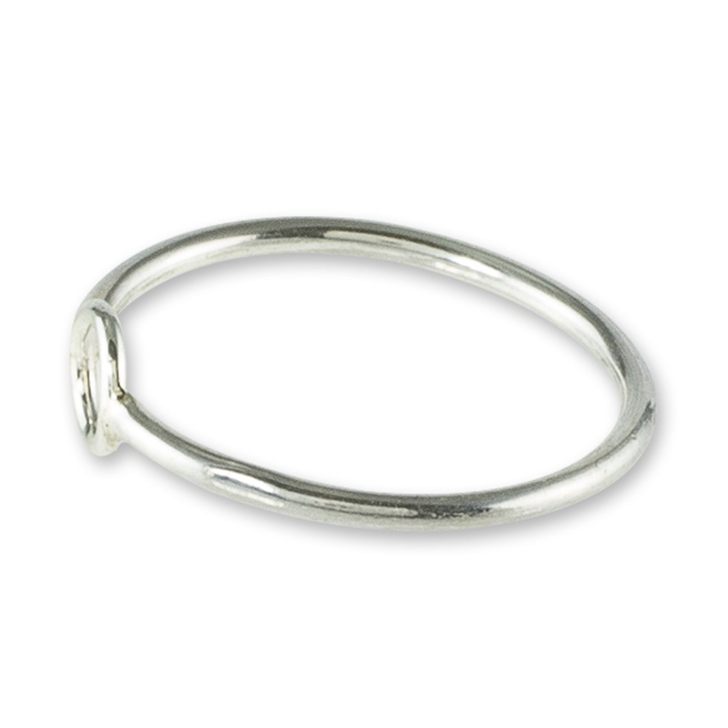 Circle Harmony Circle Design Sterling Silver Band Ring