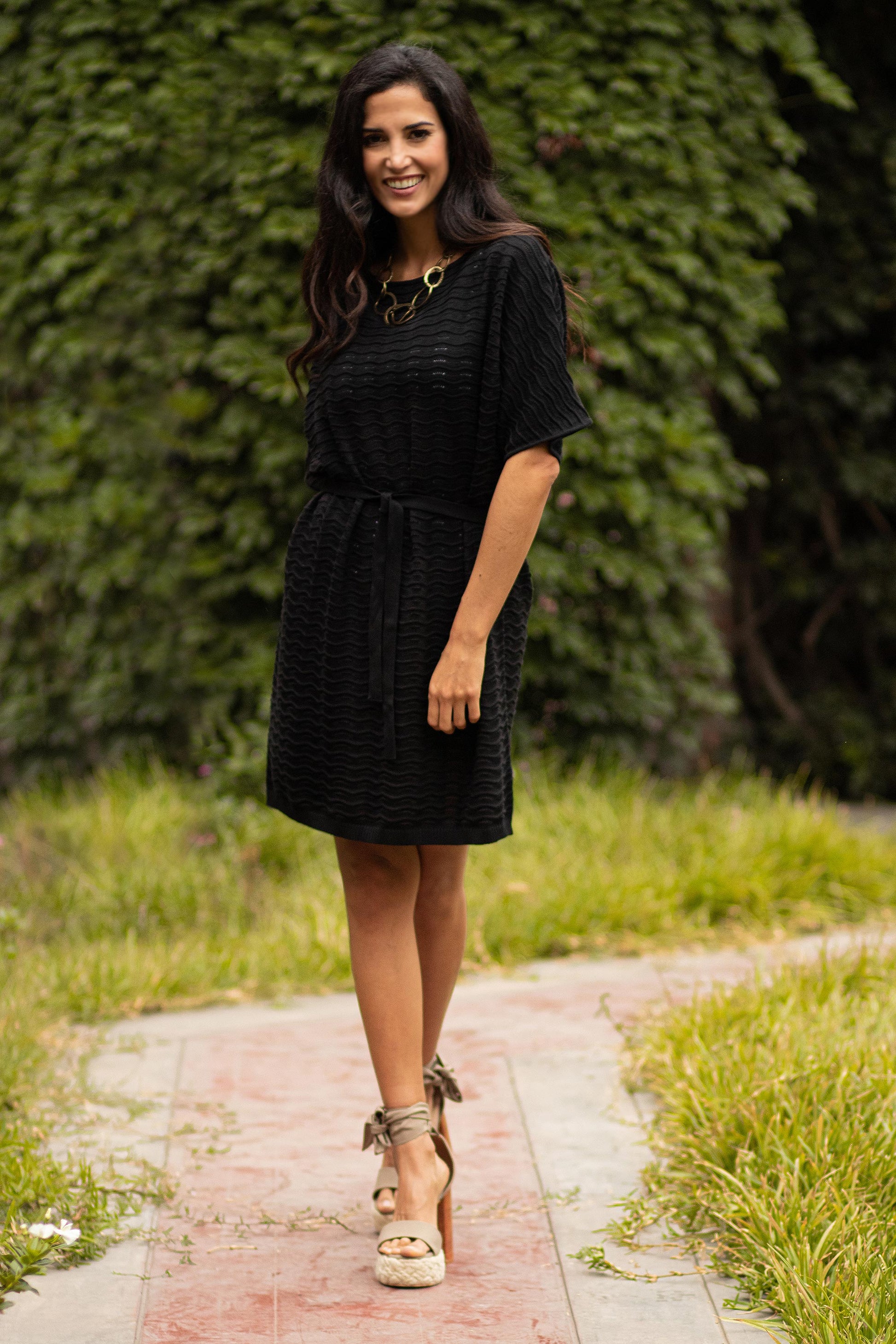 belted t shirt dress COS Belted T-Shirt Dress