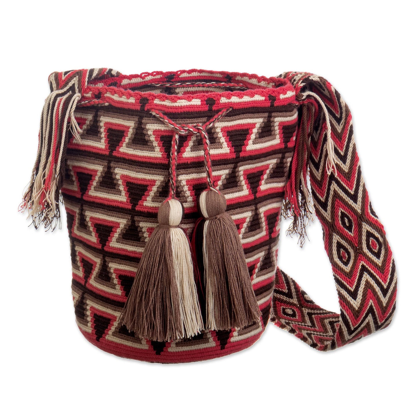 At the Peak Handcrafted Colombian Shoulder Bag