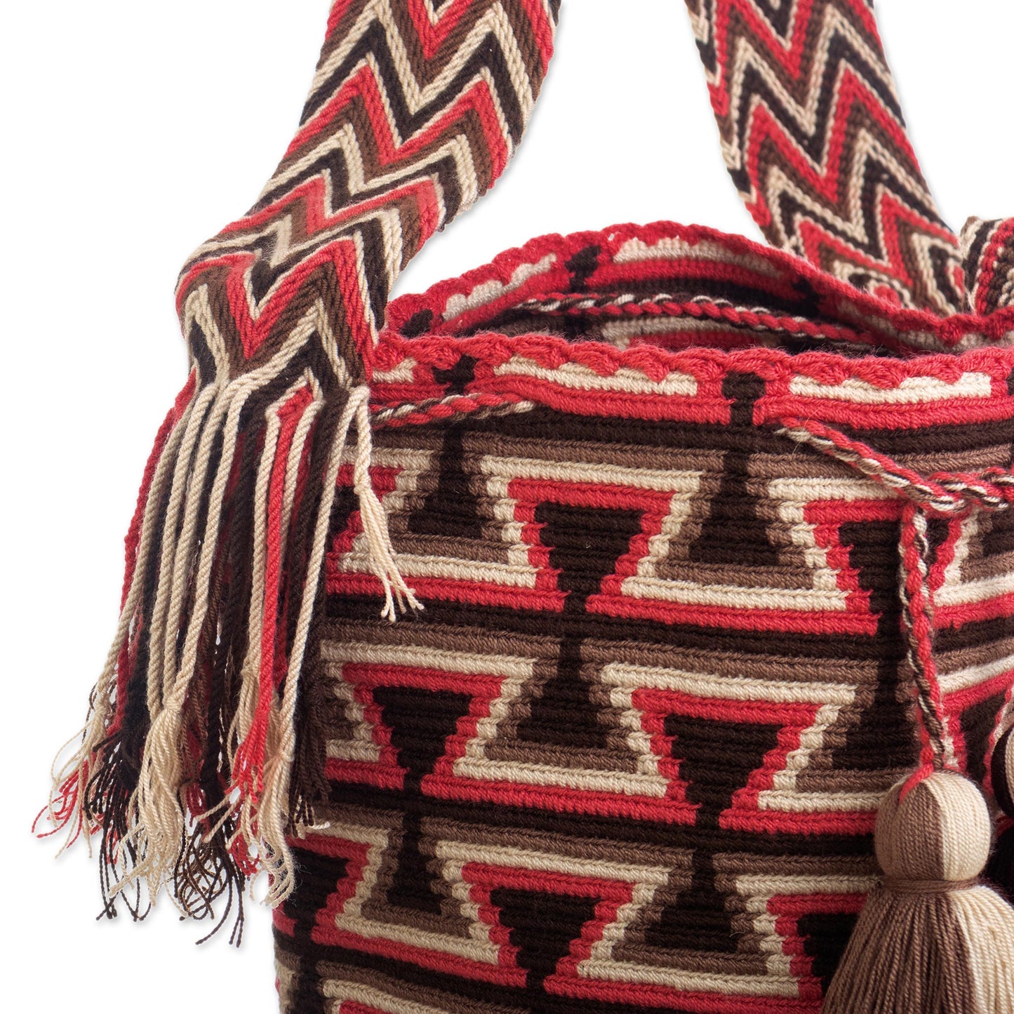 At the Peak Handcrafted Colombian Shoulder Bag