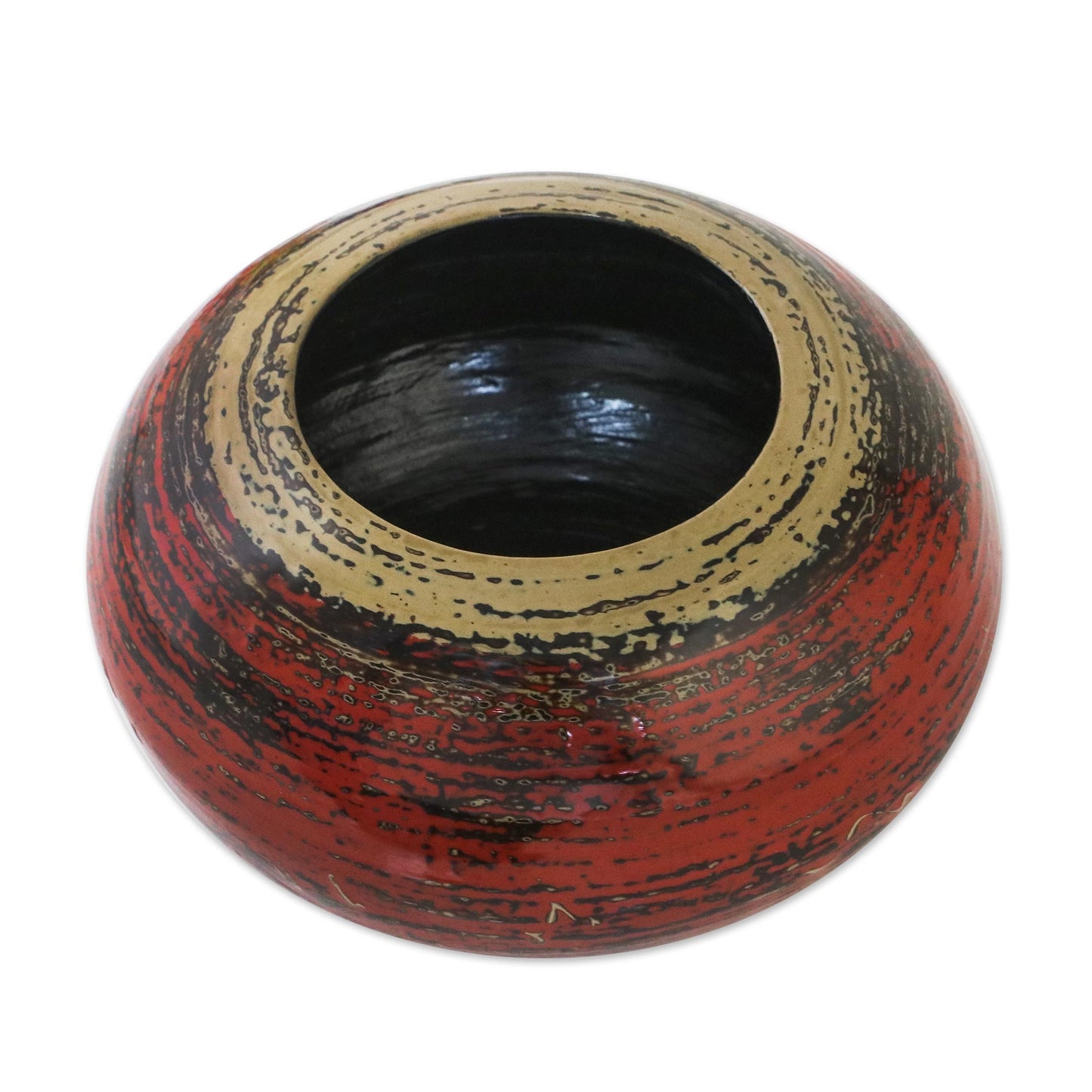 Celestial Red Bamboo Jar