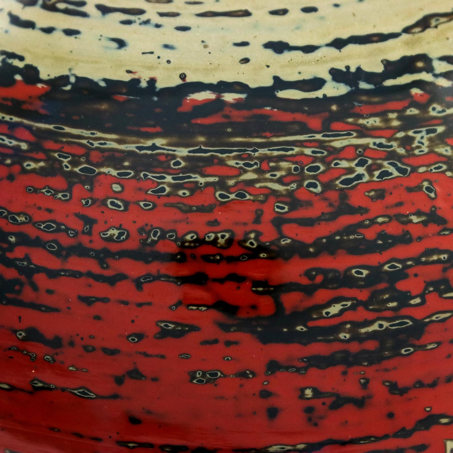 Celestial Red Bamboo Jar