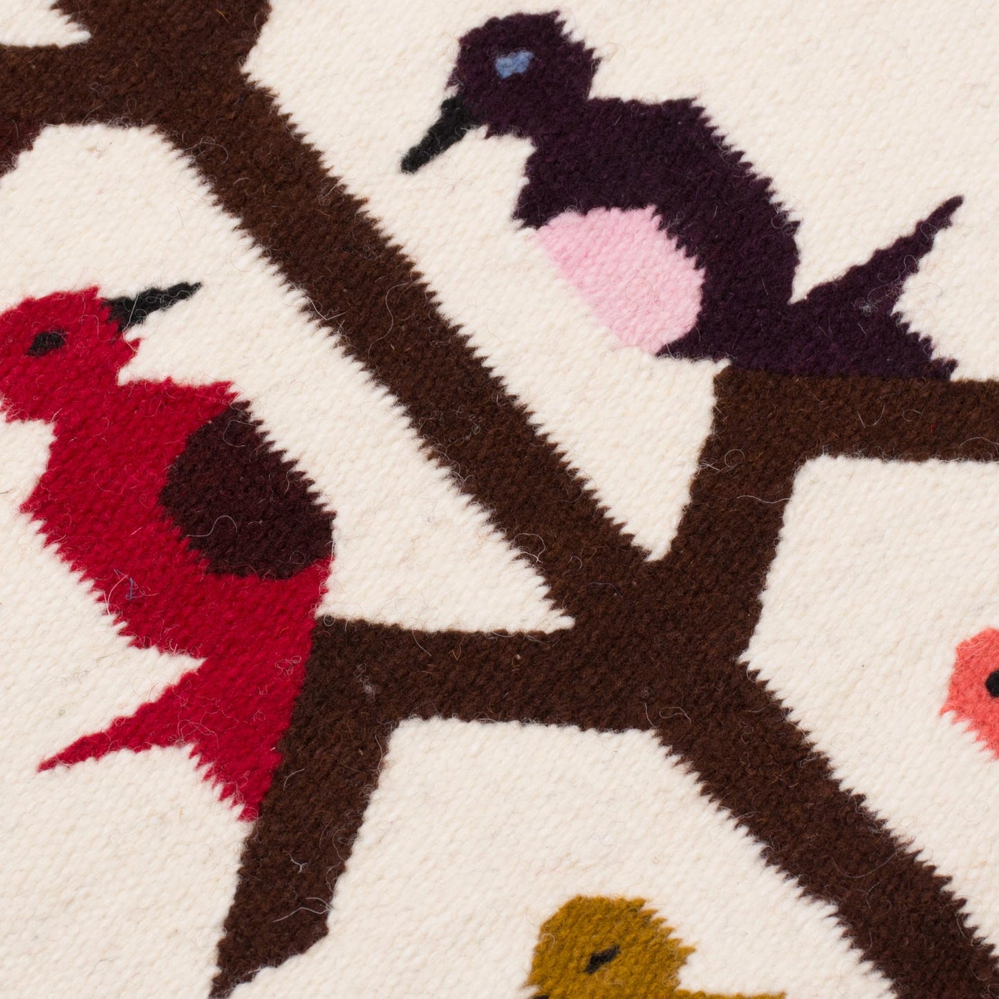 Hummingbird Song Beautiful Fair Trade Wool Tapestry