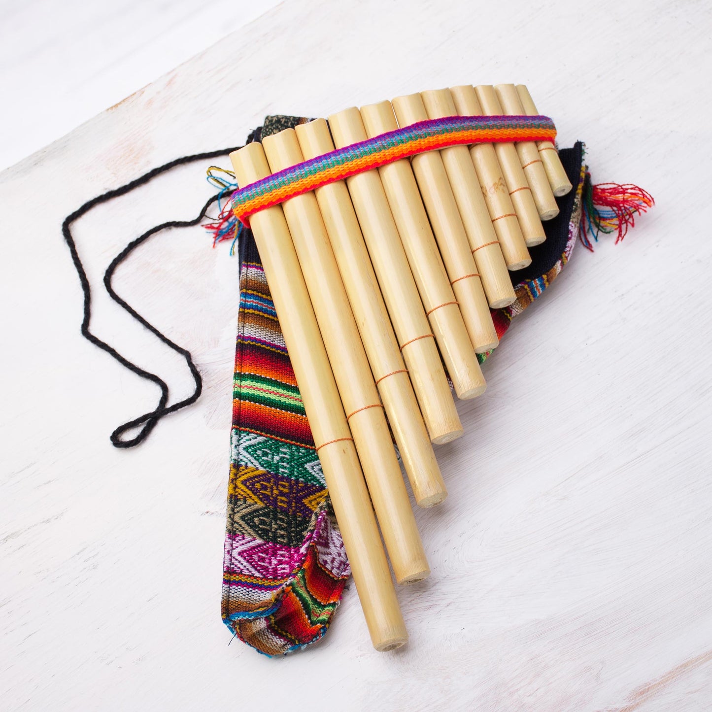 Andean Panpipe Decorative Wood Wind Instrument