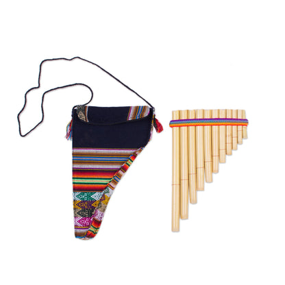 Andean Panpipe Decorative Wood Wind Instrument