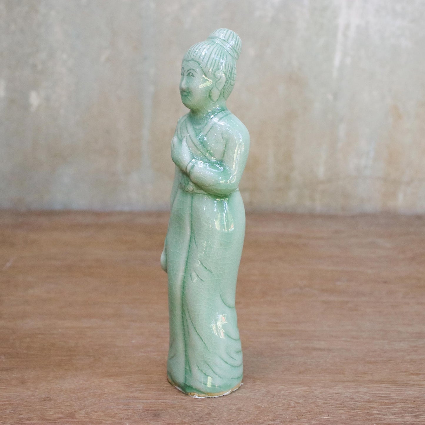 Beautiful Queen Statuette Ceramic Sculpture