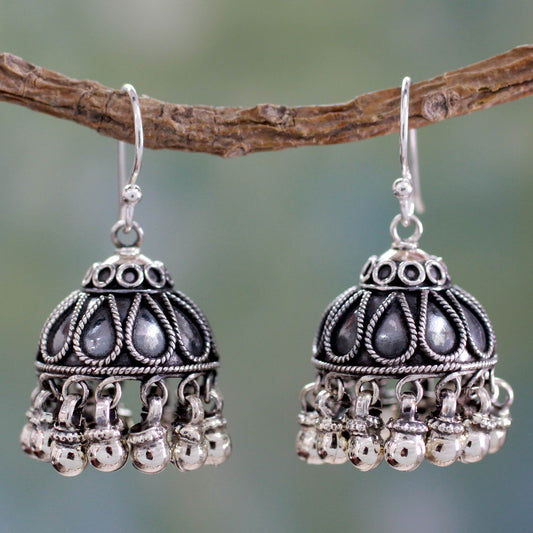 Silver Bells Sterling Silver Earrings