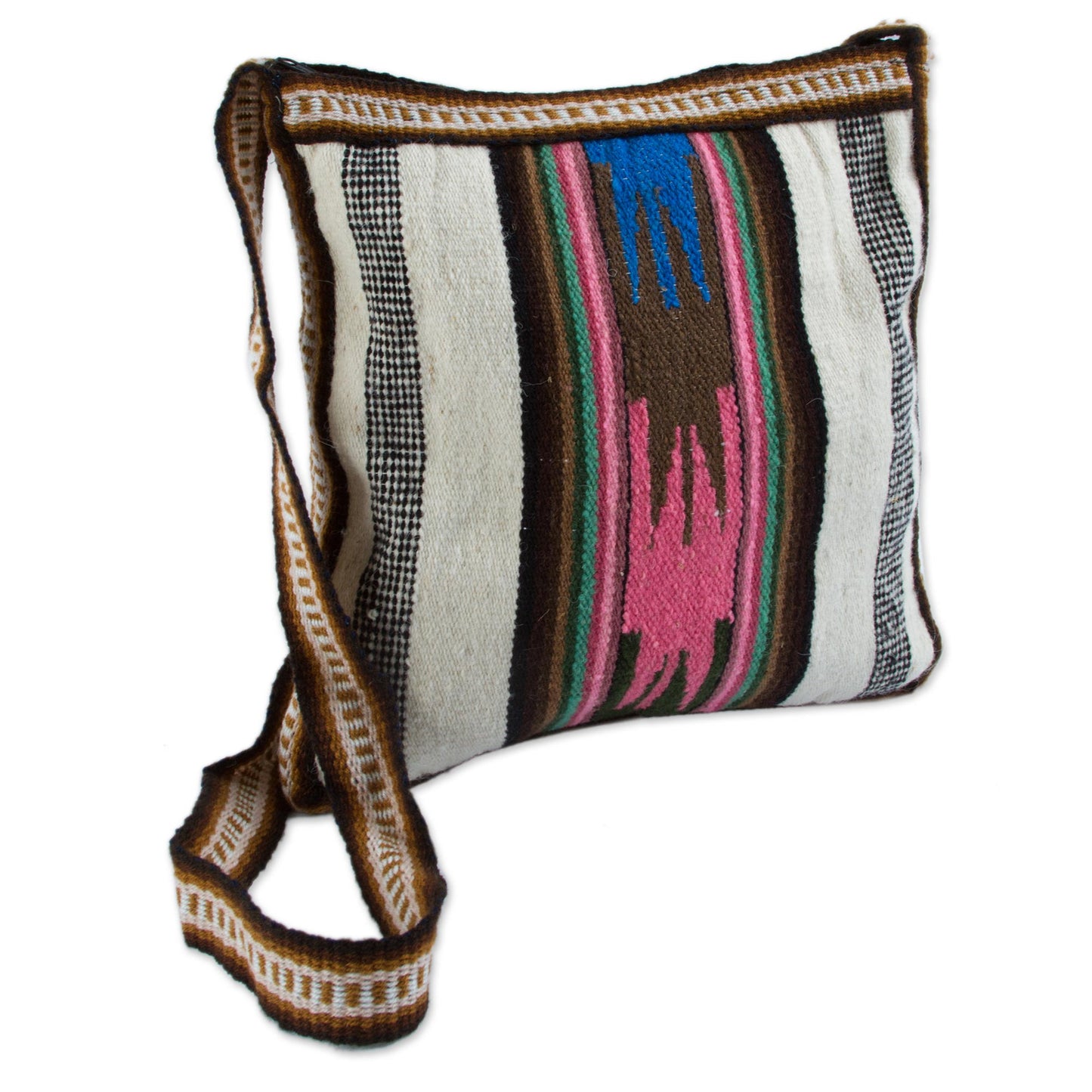 Andean Dream Woven Cross Body Shoulder Bag