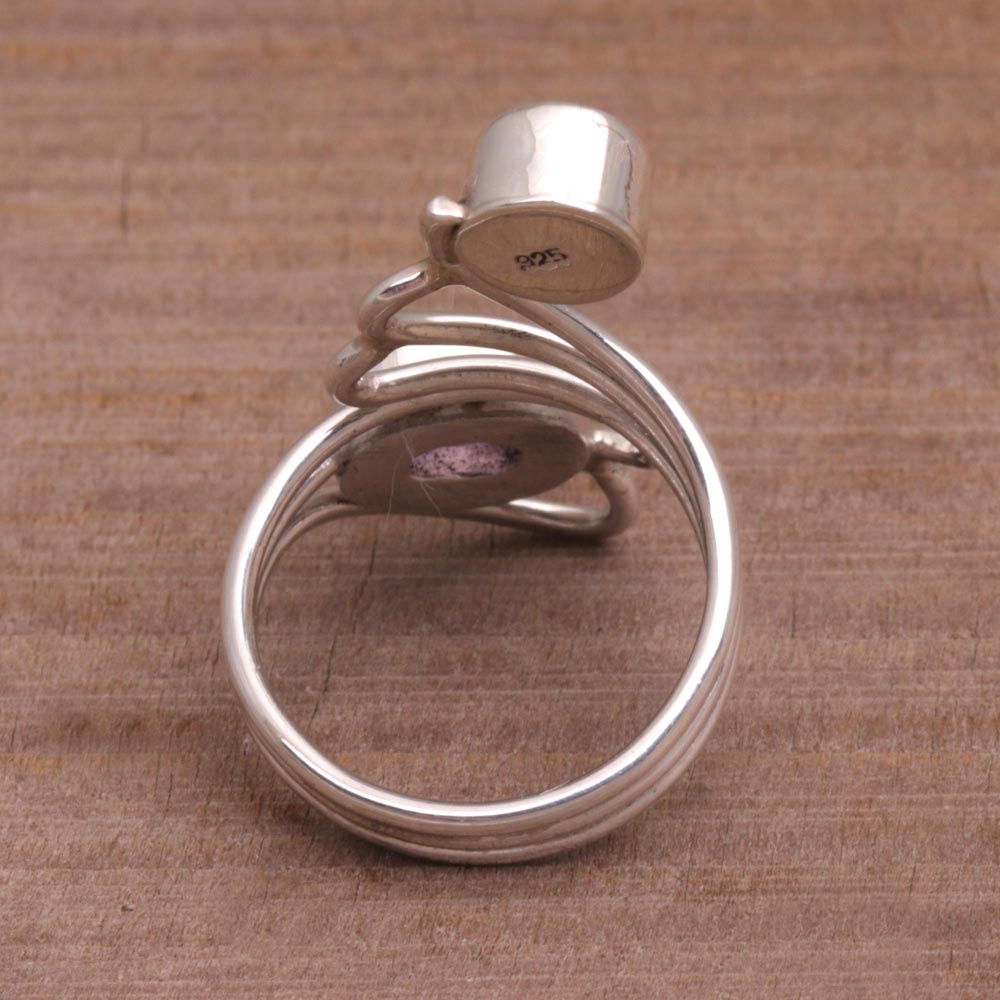 Pure in Heart Amethyst and Pearl Ring