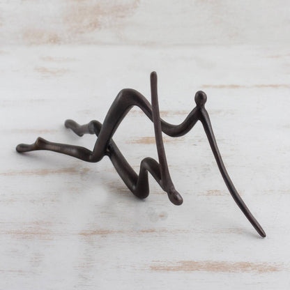 Undulations Bronze sculpture