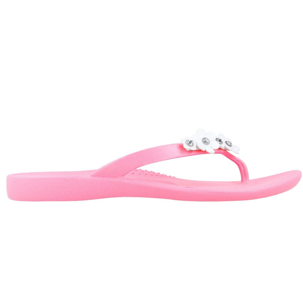 Oka-B's "Loren" Women's Flip Flops with Feminine Daisy Charms