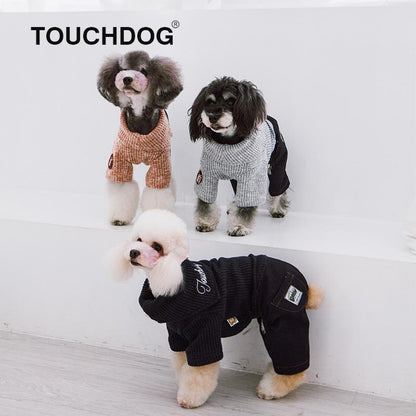 Touchdog Vogue Sweater & Denim Pant Outfit