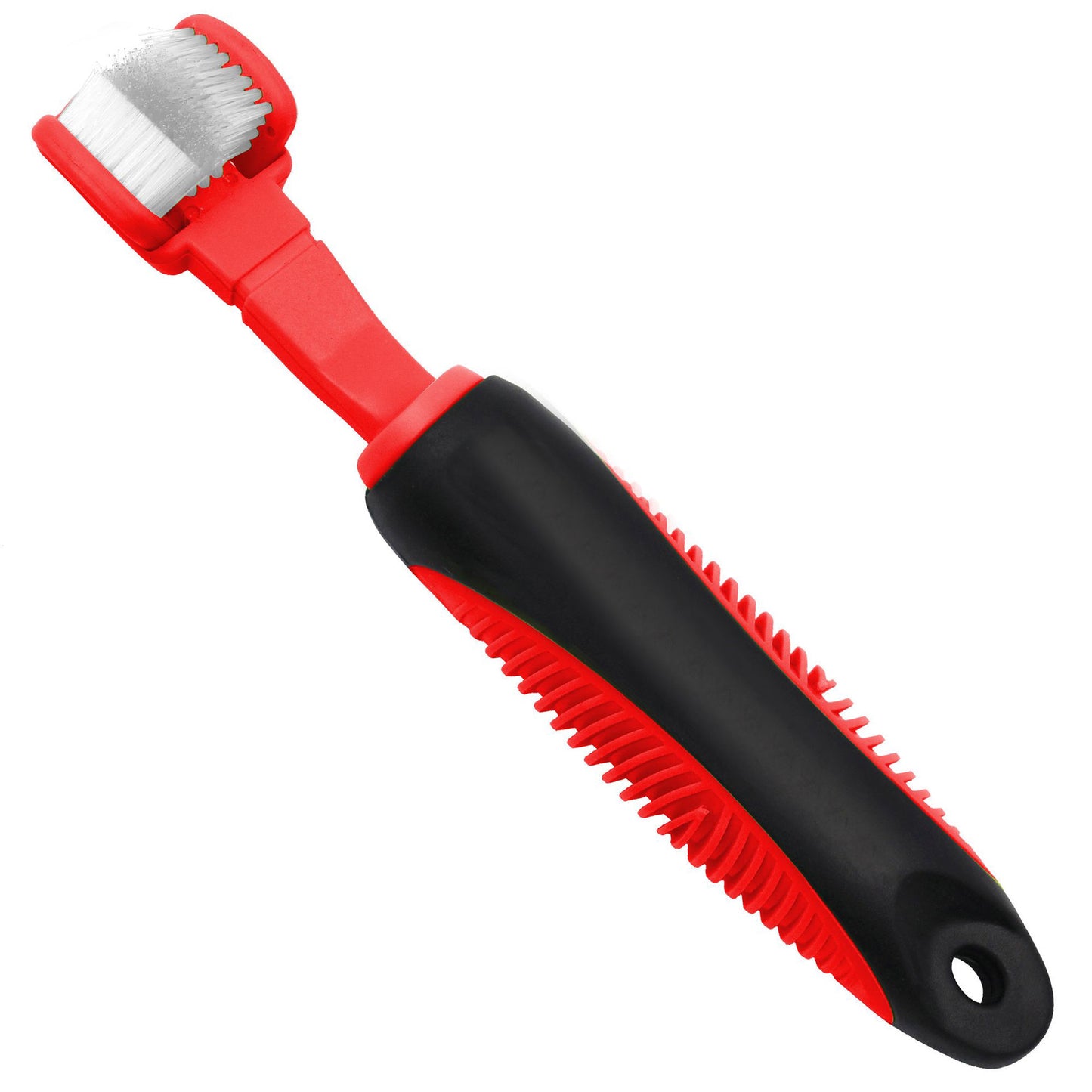 Pet Life&reg; Red Denta-Clean Toothbrush
