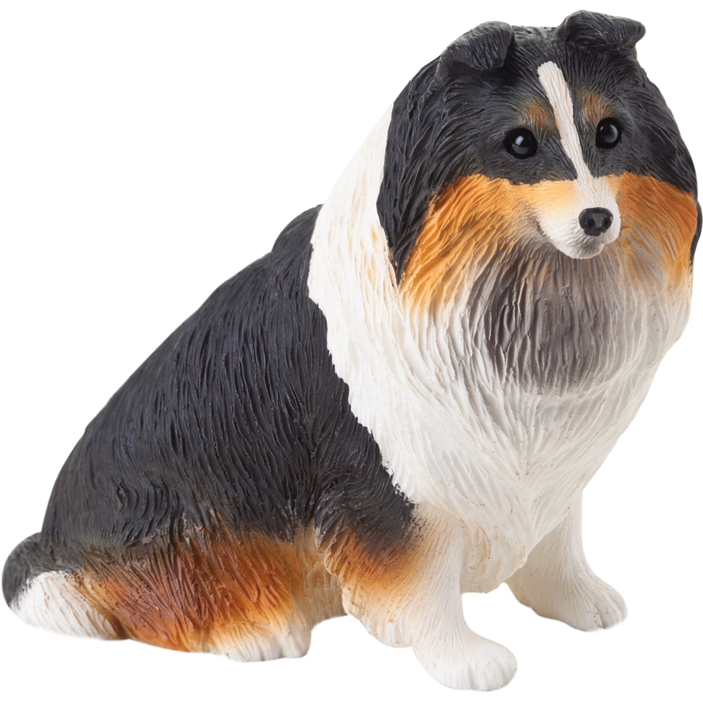 Tri Shetland Sheepdog Dog Sculpture