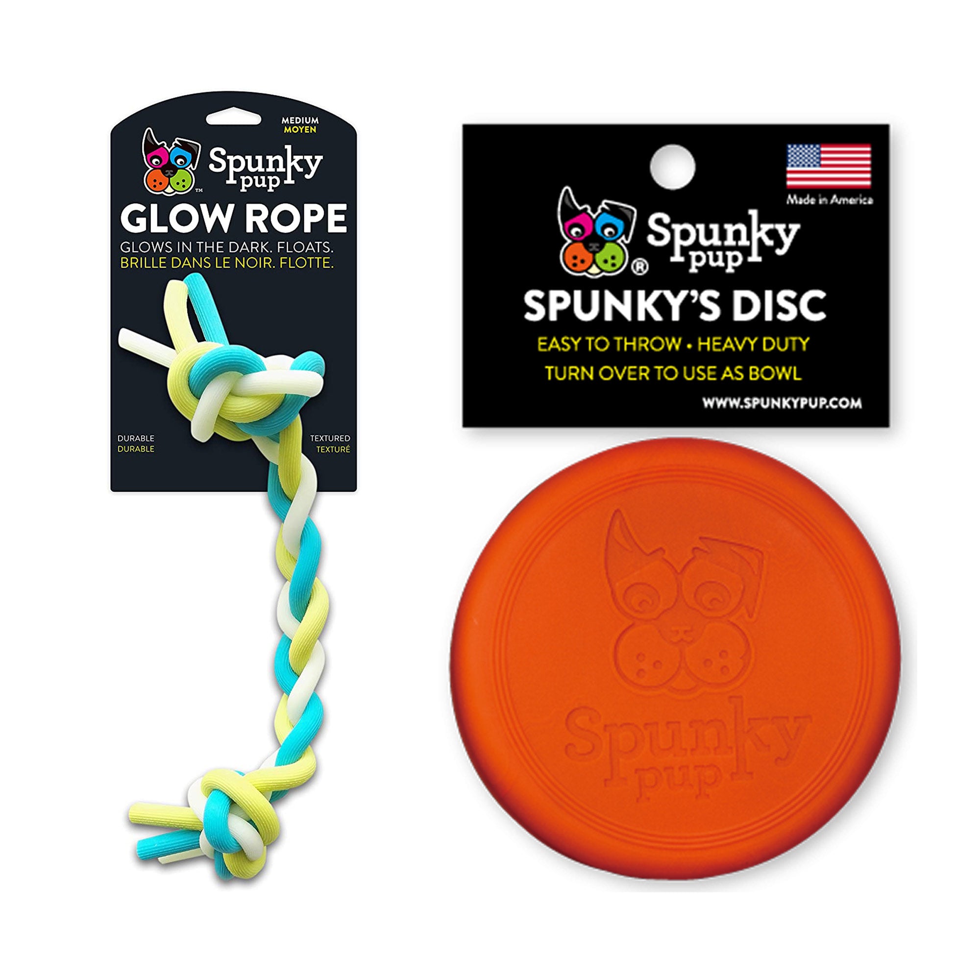 Spunky Pup Rope & Disc Toys | GreaterGood