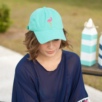 Flamingo Mint Cap