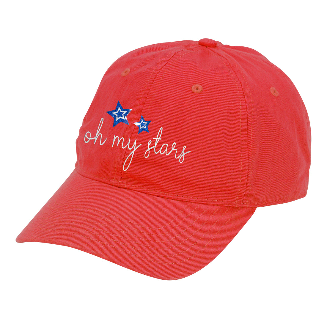 Oh My Stars Red Baseball Cap