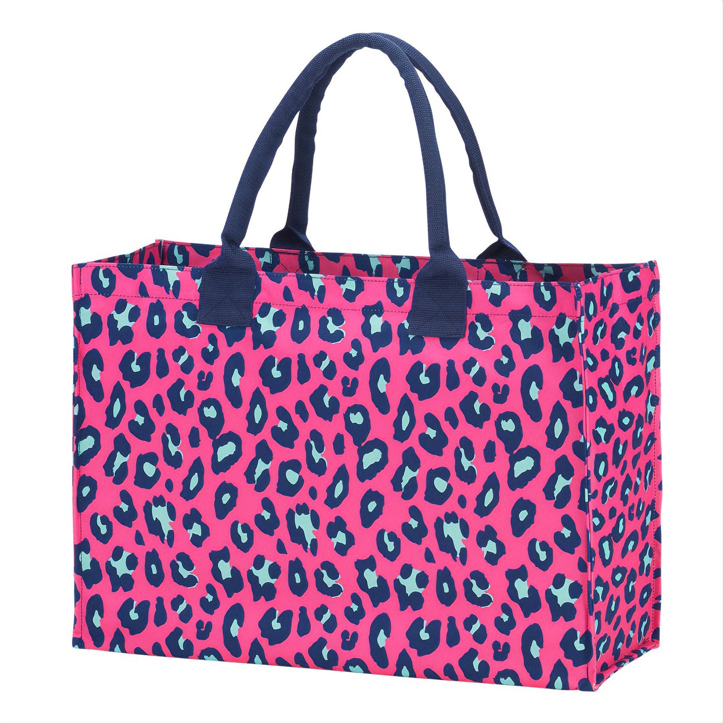 Hot Pink Leopard Tote