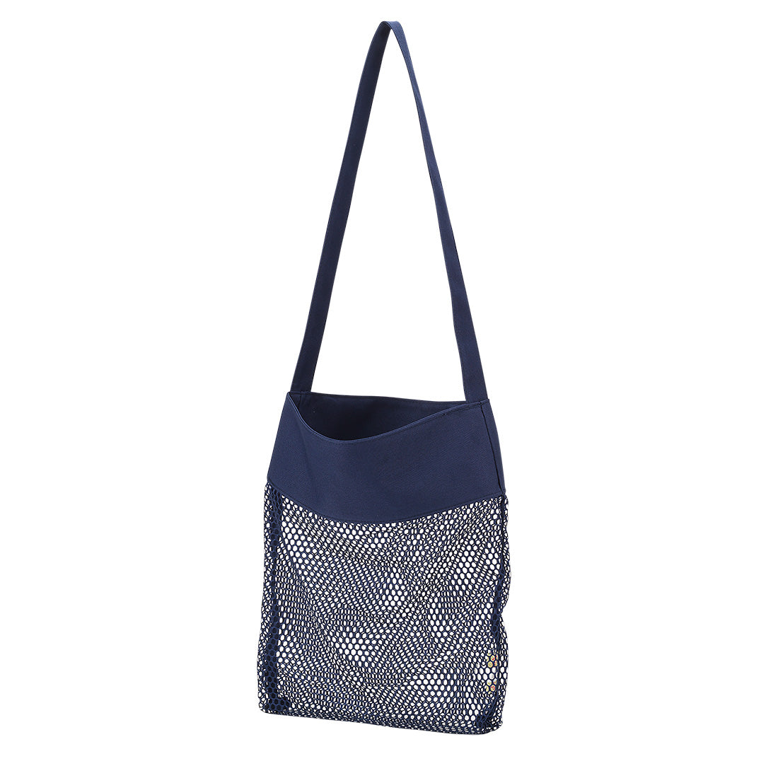 Navy Mesh Tote