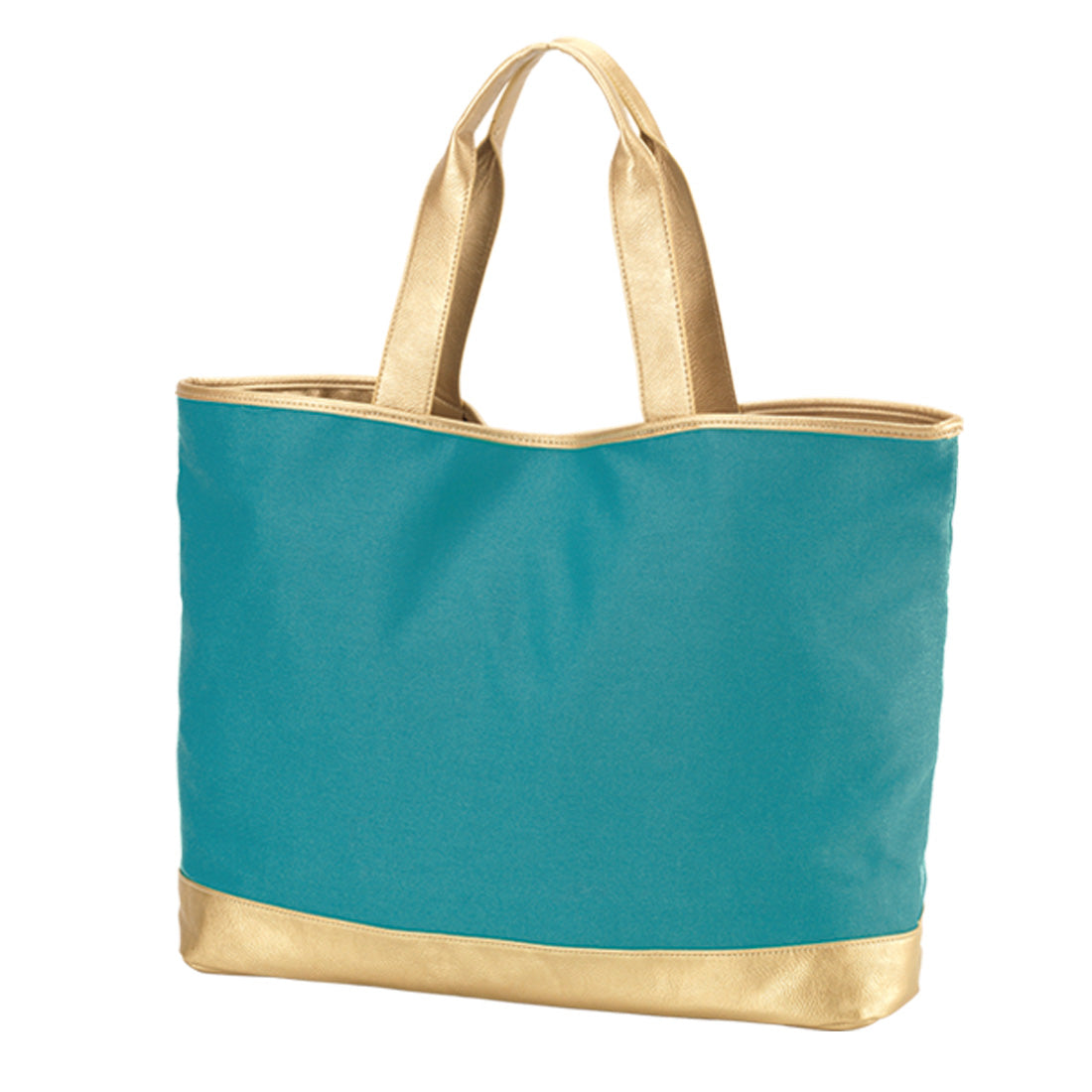 Teal Cabana Tote