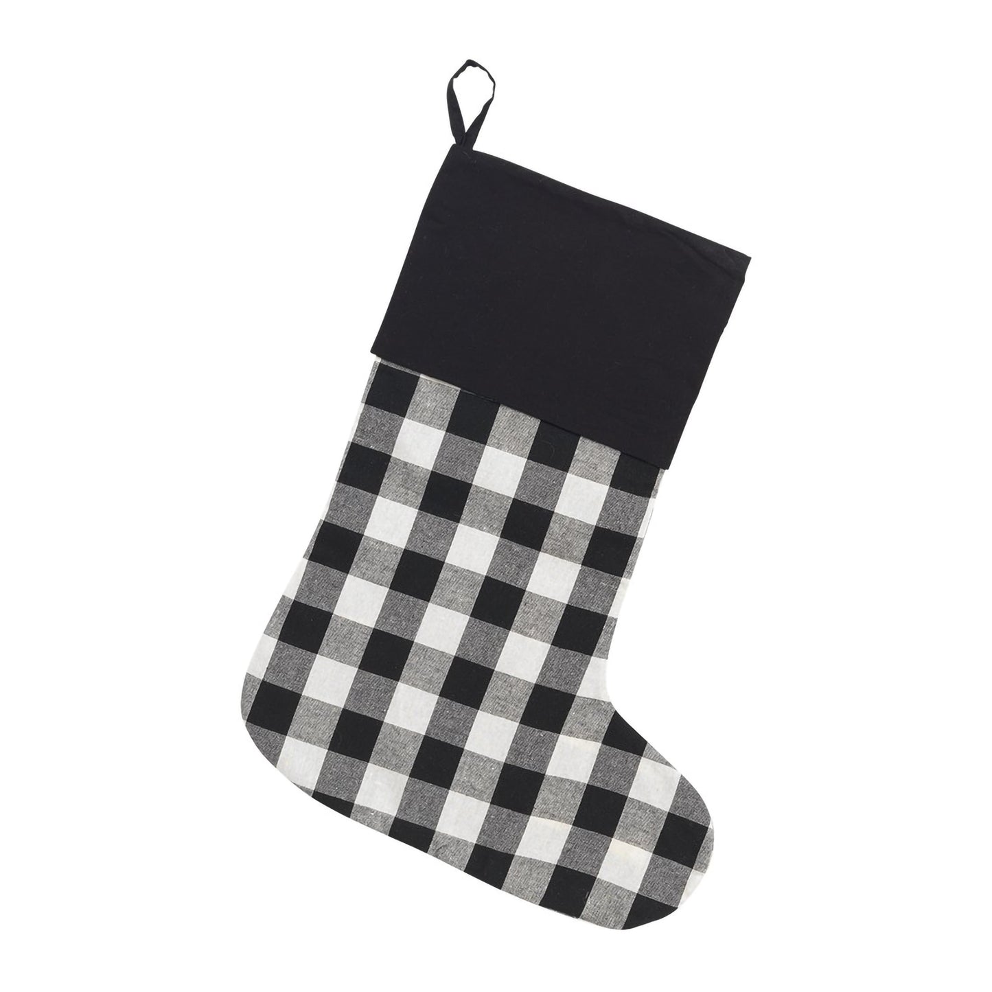 Black Buffalo Check Stocking