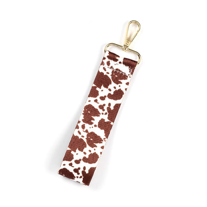 Cow Wristlet Strap