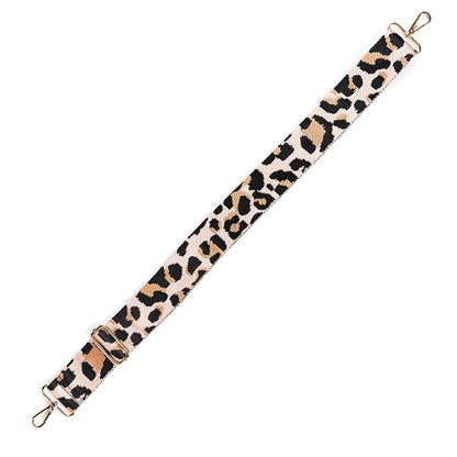 Rose Gold Crossbody Leopard Strap