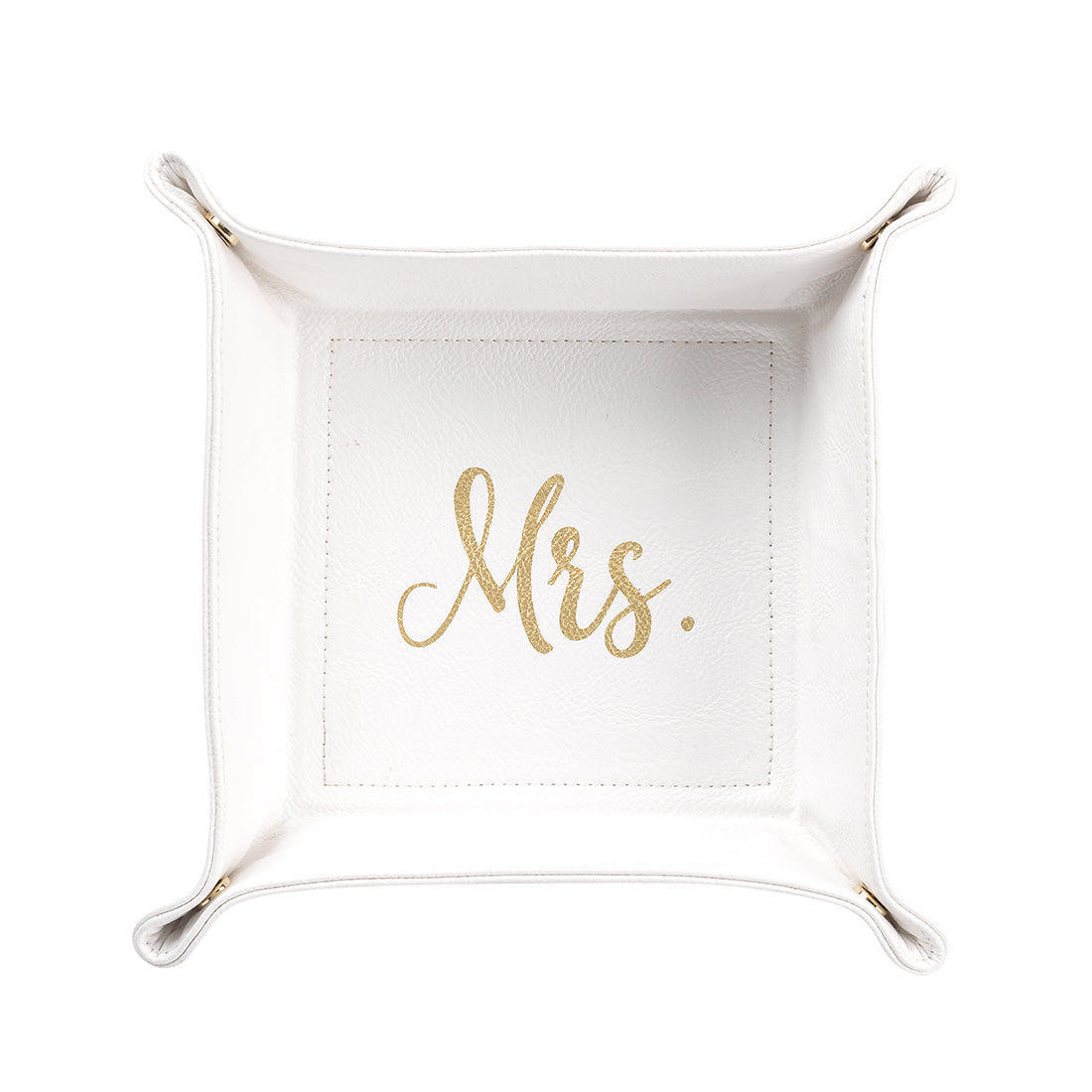 Creme Mrs. Jewelry Tray